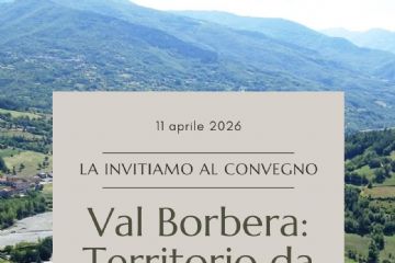 Convegno "Val Borbera: Territorio da vivere" - 11 Aprile 2026 ore 15.00 - Palazzo Spinola