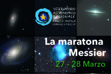 Maratona Messier all’Osservatorio del Parco Antola nelle serate di venerdì 27 e sabato 28 marzo alle ore 21:30