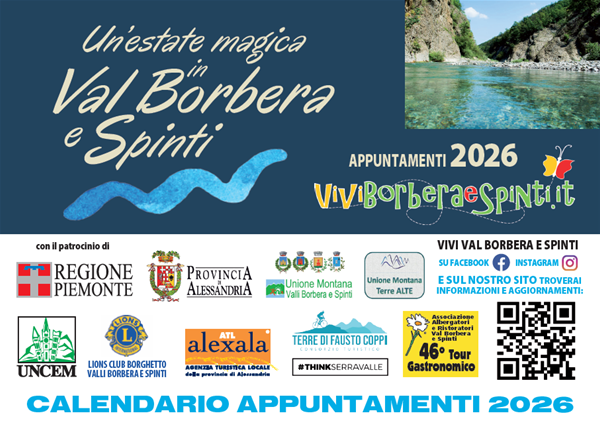 Calendario appuntamenti 2026
