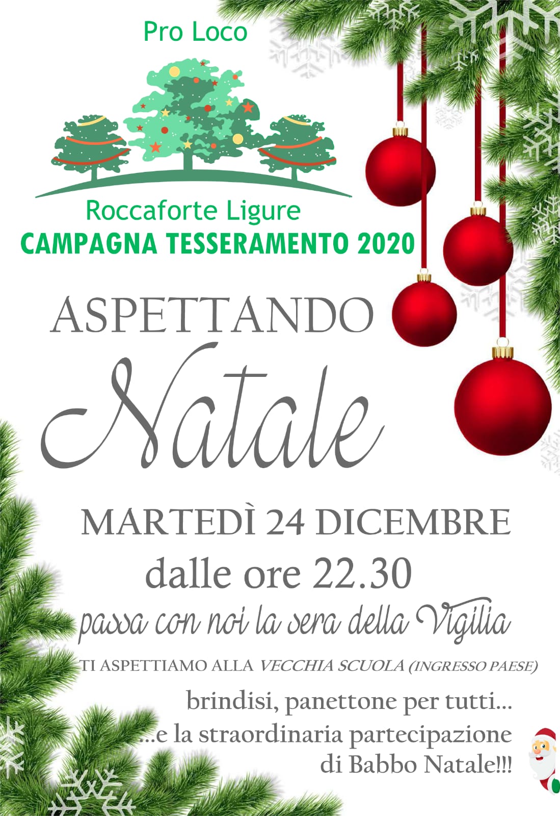 Festa Di Natale.Festa Di Natale E Tesseramento Pro Loco Unione Montana Terre Alte